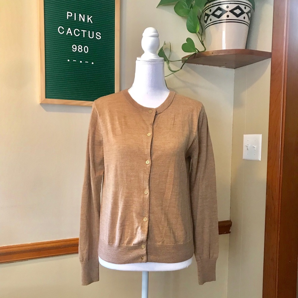 💕🌵J.Crew Merino Wool Cardigan Size Medium